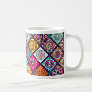 Mug Mandala motif marocain coloré