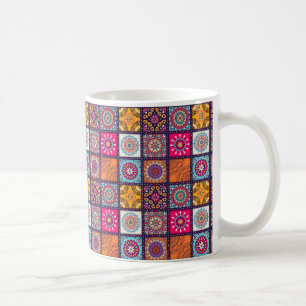 Mug Mandala motif marocain coloré
