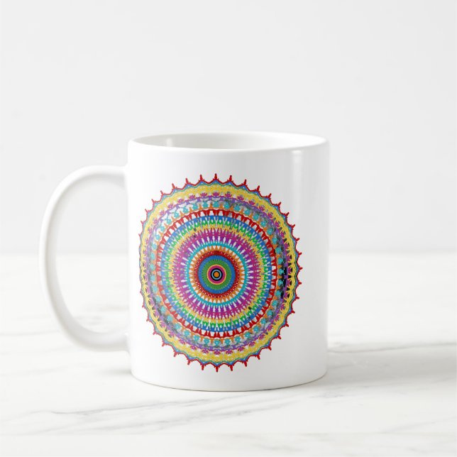 Mug Mandala spirituel Boho (Gauche)