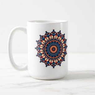 Mug Mandala sur blanc