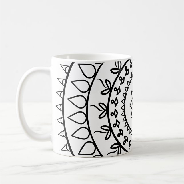 Mug Mandala tatala cercle spirituel (Gauche)