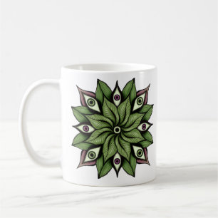 Mug Mandala - Trippy Floral Patal