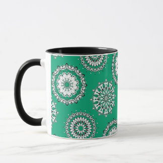 Mug Mandalas Vert