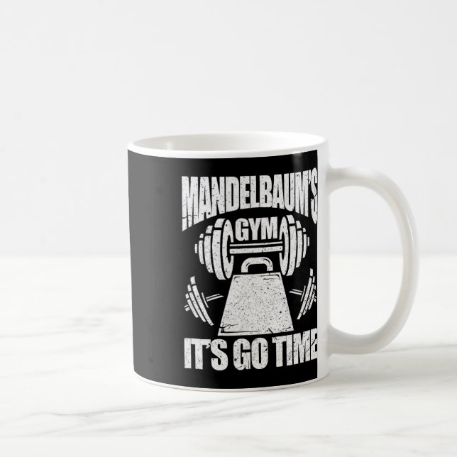 Mug Mandelbaum's Gym Funny Bodybuilding Gym Workout Gi (Droite)