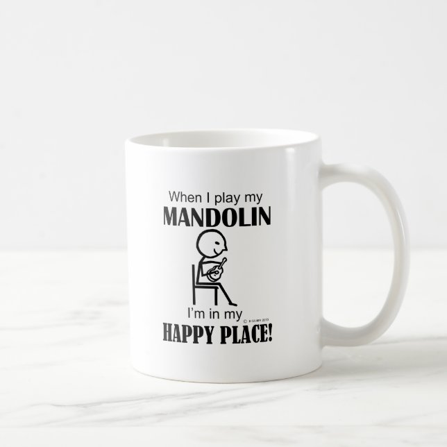 Mug Mandolin Happy Place (Droite)