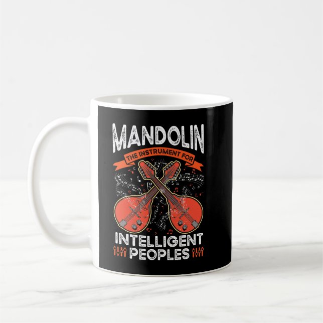 Mug Mandolin Lover L'instrument de peop intelligent (Gauche)