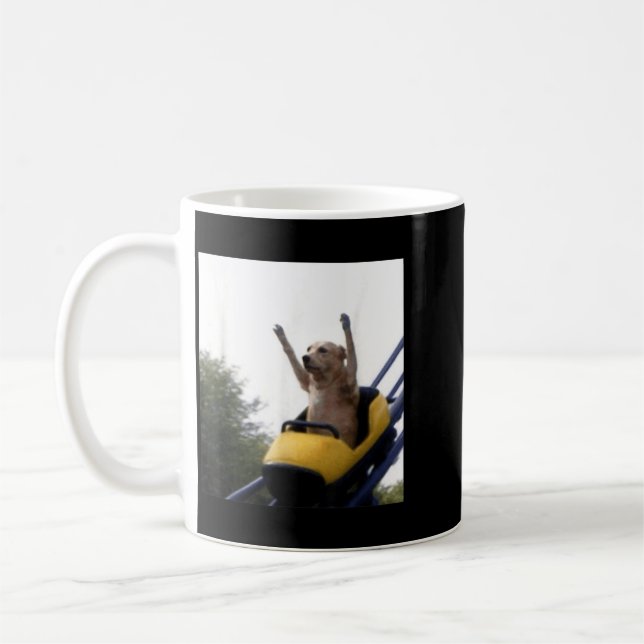 Mug Manège de chien labrador Mème drôle (Gauche)