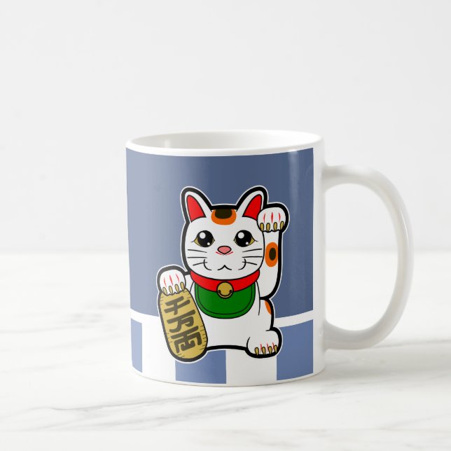 Mug Maneki Neko : Chat Chanceux Japonais (Droite)