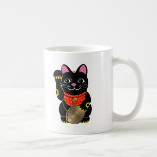 Mug Maneki noir Neko