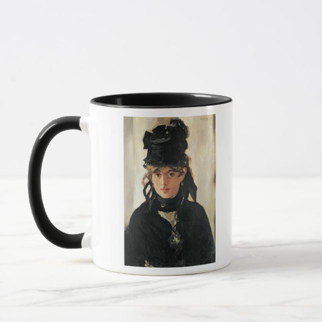 Mug Manet | Berthe Morisot avec un bouquet des (Gauche)
