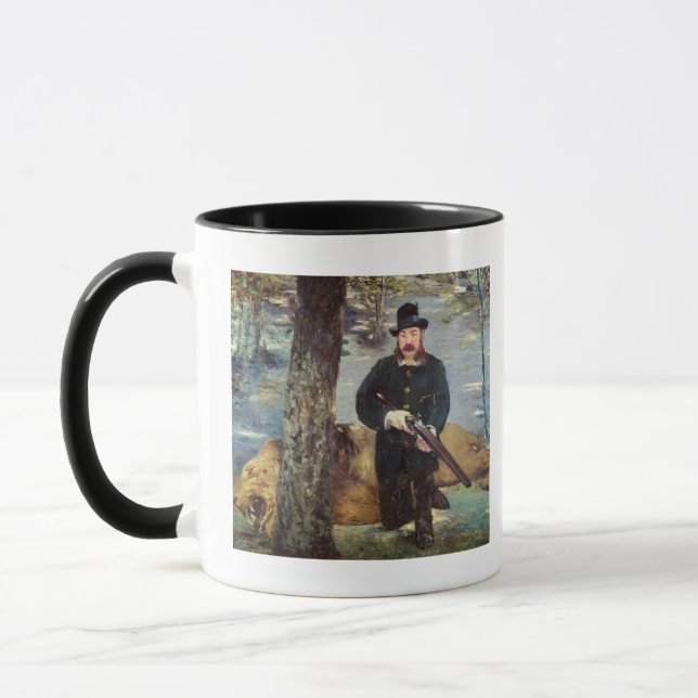 Mug Manet | Pertuiset, chasseur de lion, 1881 (Gauche)