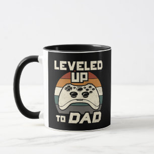 Mug Manette de jeu rétro pour papa promu