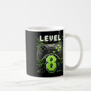Mug Manette de jeu vidéo niveau 8 8e anniversaire Game