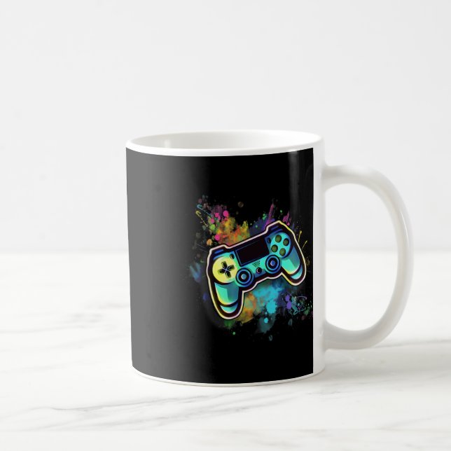 Mug Manette De Jeu Vidéo Rétro Pour Hommes1  (Droite)