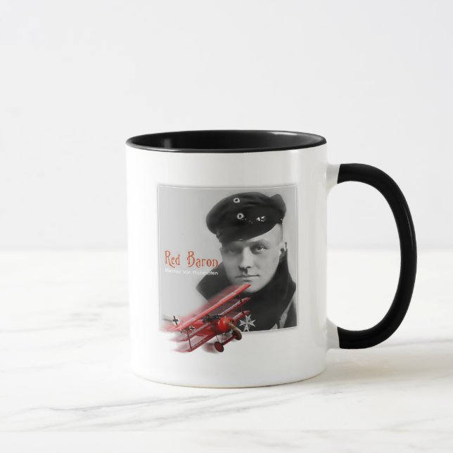 Mug Manfred Von Richthofen (baron rouge) 1918 (Droite)
