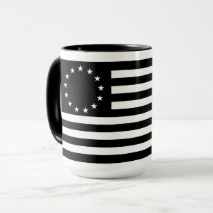 Mug Manga, drapeau de Betsy Ross ou drapeau américain 