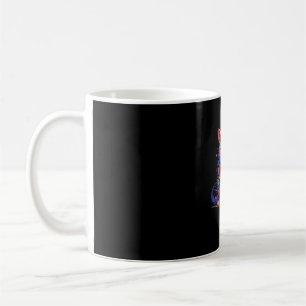 Mug Manga Psychédélique Chat En Imaginaire Coloré Anim