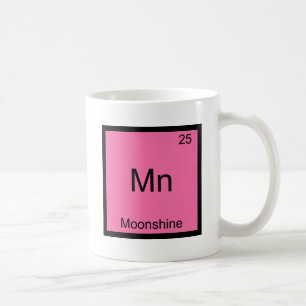 Mug Manganèse - Pièce en t drôle de symbole d'élé
