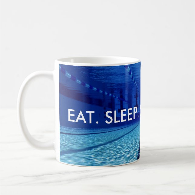 Mug Mange. DORMIR. NAGEZ. RÉPÉTEZ. (Gauche)