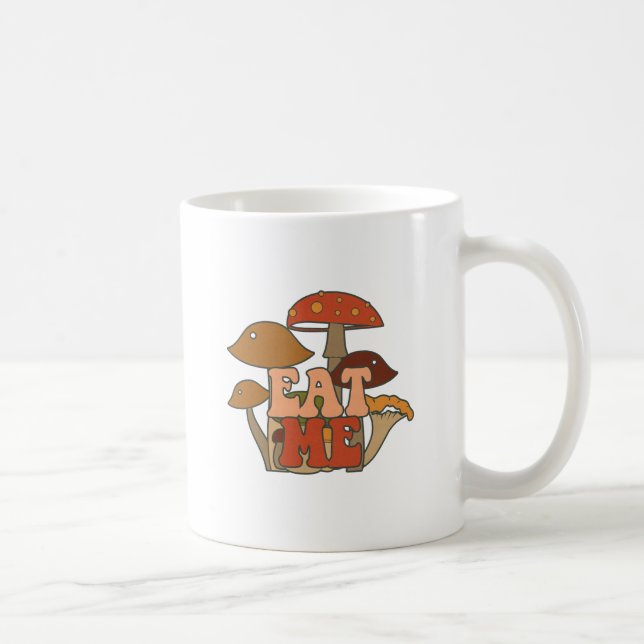 Mug "Mange-moi" - Conception Whimsical Mushroom (Droite)