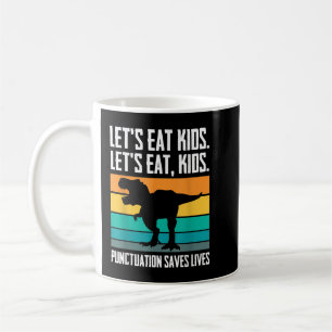 Mug Mangeons Ponctuation Enfant Sauvez des vies Gramma