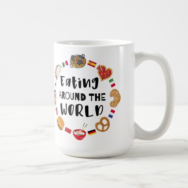 Mug Manger dans le monde entier (Droite)