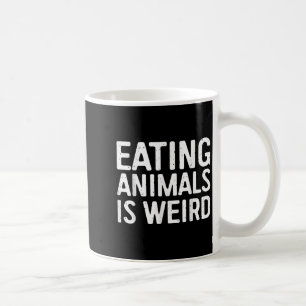Mug Manger des animaux est étrange Chemise Hommes Femm