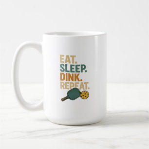 Mug Manger. Dormir. Boire. Répéter. 