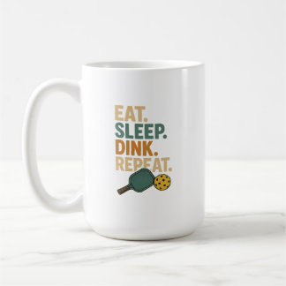 Mug Manger. Dormir. Boire. Répéter. 