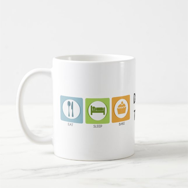 Mug Manger Dormir Cuire ! (Gauche)