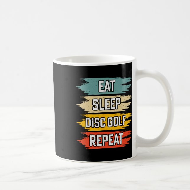 Mug Manger Dormir Disc Golf Répéter _2  (Droite)