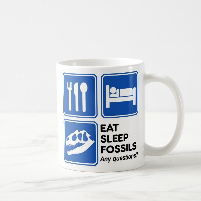 MUG MANGER, DORMIR, FOSSILES (Droite)