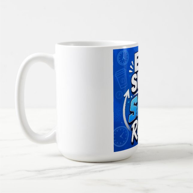 Mug Manger Dormir Travailler Répéter – Travail Acharné (Gauche)