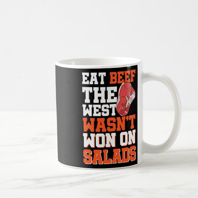 Mug Manger du boeuf L'Occident n'a pas gagné sur les s (Droite)