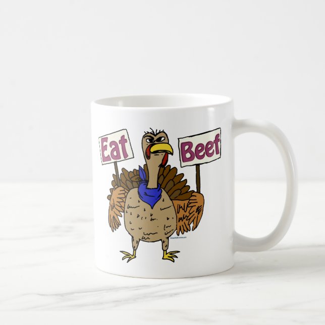 Mug Manger du boeuf - Parler de Turquie (Droite)