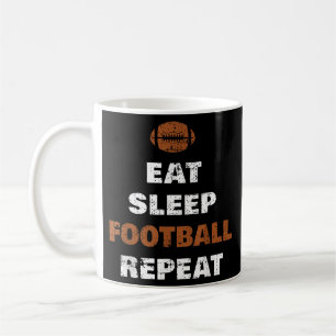Mug Manger Football de sommeil Répéter Amour Football
