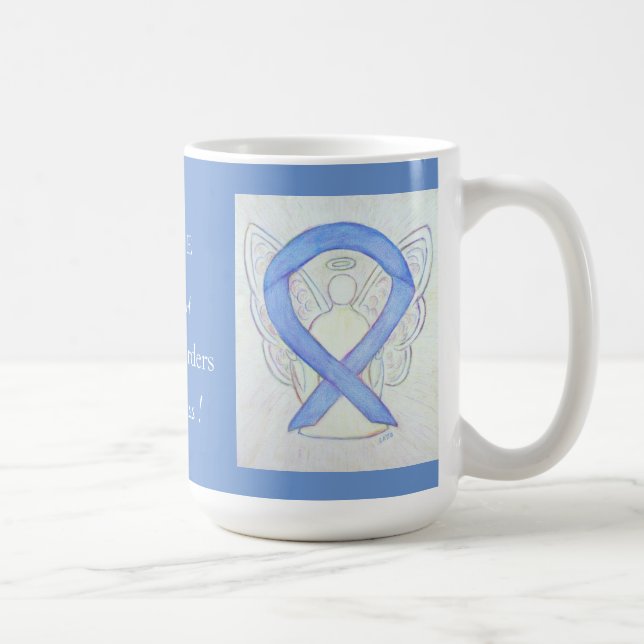 Mug Manger les troubles de sensibilisation Ruban Angel (Droite)