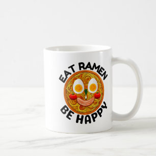 Mug Manger Ramen Être Heureux Style Kawaii Drôle Ani J