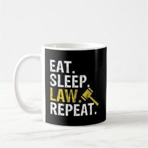 Mug Manger Sleep Law Repeat School Avocat Sweat - shir