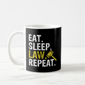 Mug Manger Sleep Law Repeat School Avocat Sweat - shir