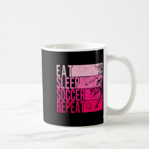 Mug Manger Sommeil Football Répéter Drôle Footller Ter