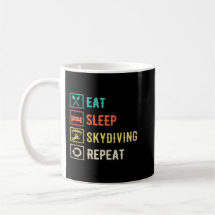 Mug Manger Sommeil Skydiving Répéter Parapente Skydive