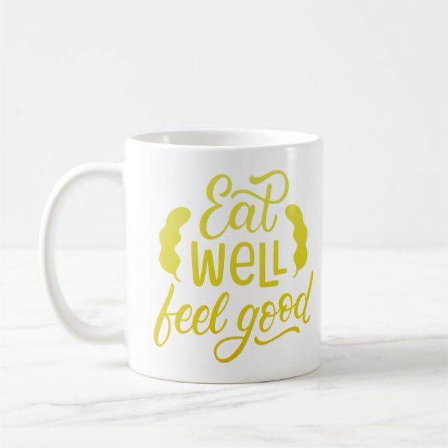 MUG MANGEZ BIEN, ÉPANOUISSEZ-VOUS (Gauche)