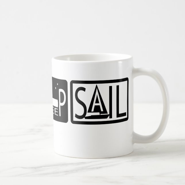 Mug Mangez des boules de voile du sommeil (Droite)
