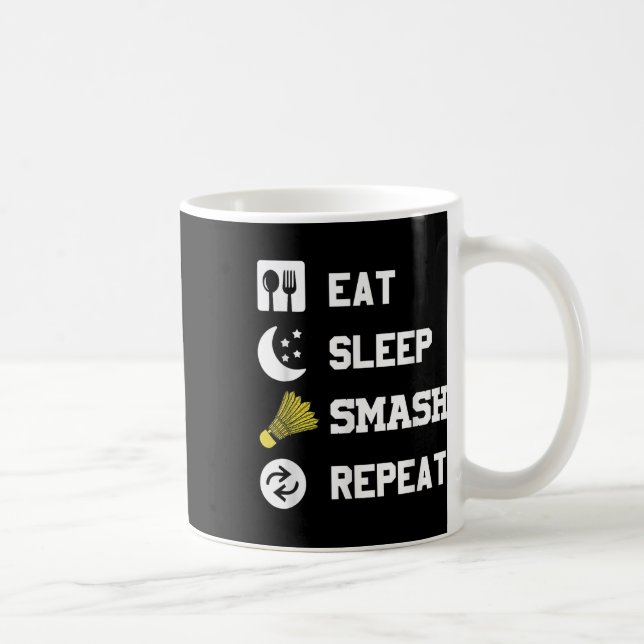 Mug Mangez, Dormez, Étouffez, Répétez ! Funny Shuttle (Droite)