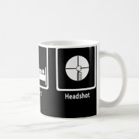 Mangez, dormez, Headshot - Gamer de FPS