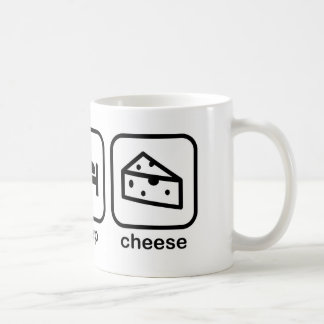 Mug Mangez du fromage de sommeil