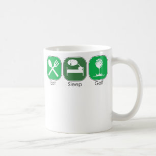 Mug Mangez le golf de sommeil