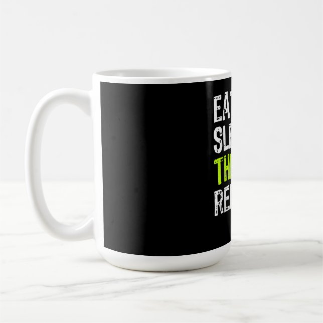 Mug Mangez Le Sommeil Après Répéter Acteur Actrice Apr (Gauche)