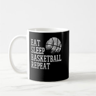 Mug Mangez Le Sommeil Basketball Répéter Joueur Coach